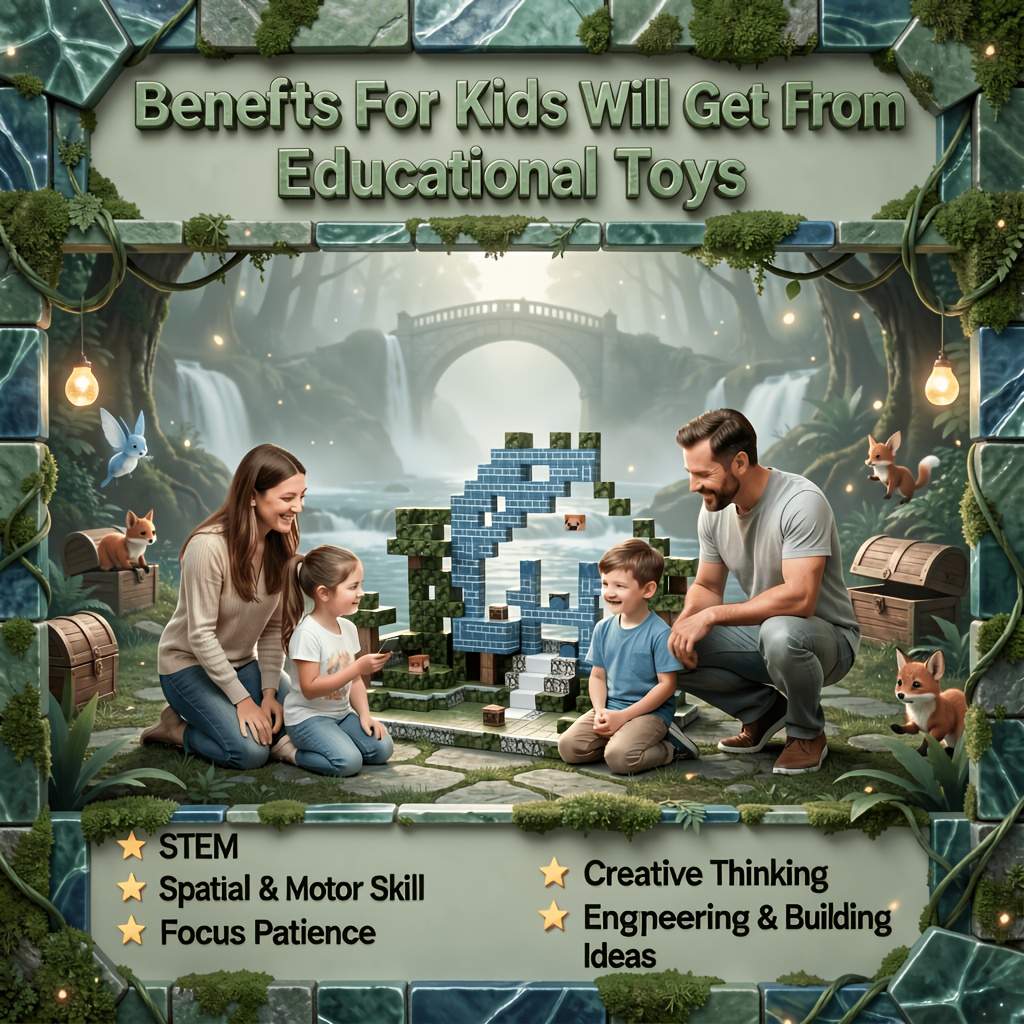 100pcs Magnetic Building Blocks Set for Creative Construction