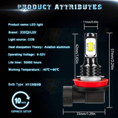 combo led headlight high bulb kit for altima 2013 2015 without battery