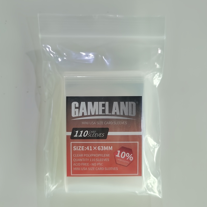 mini usa card sleeves Sleeve Kings Sleeves: Premium American (41x63mm, 55 Count) Our 41x63mm Mini USA Card Sleeves (100 micron) are perfect for those who want to continue protecting their game cards with the same fit as before Mini USA Card Sleeves MDG-7039