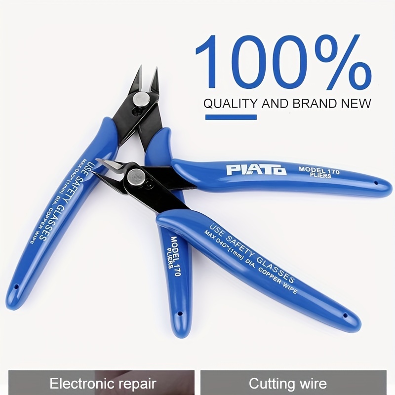 

5/10pcs 170 Wishful Clamp Diy Electronic Diagonal Pliers Side Cutting Nippers Wire Cutter 3d Printer Parts