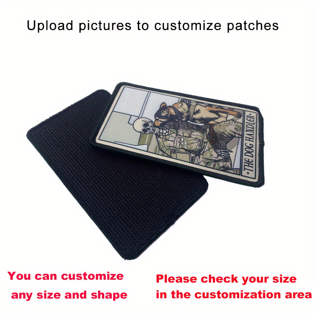 

[custom] 3pcs Printing Patches, Personalized Backpack Patches