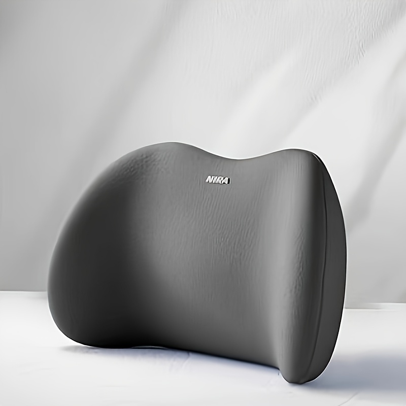 TEMU Oreiller Lombaire Ergonomique & Coussin de Dos pour Lit - Correcteur de Posture en Mousse à Mémoire pour Chaise de Bureau & Sommeil, Oreiller de