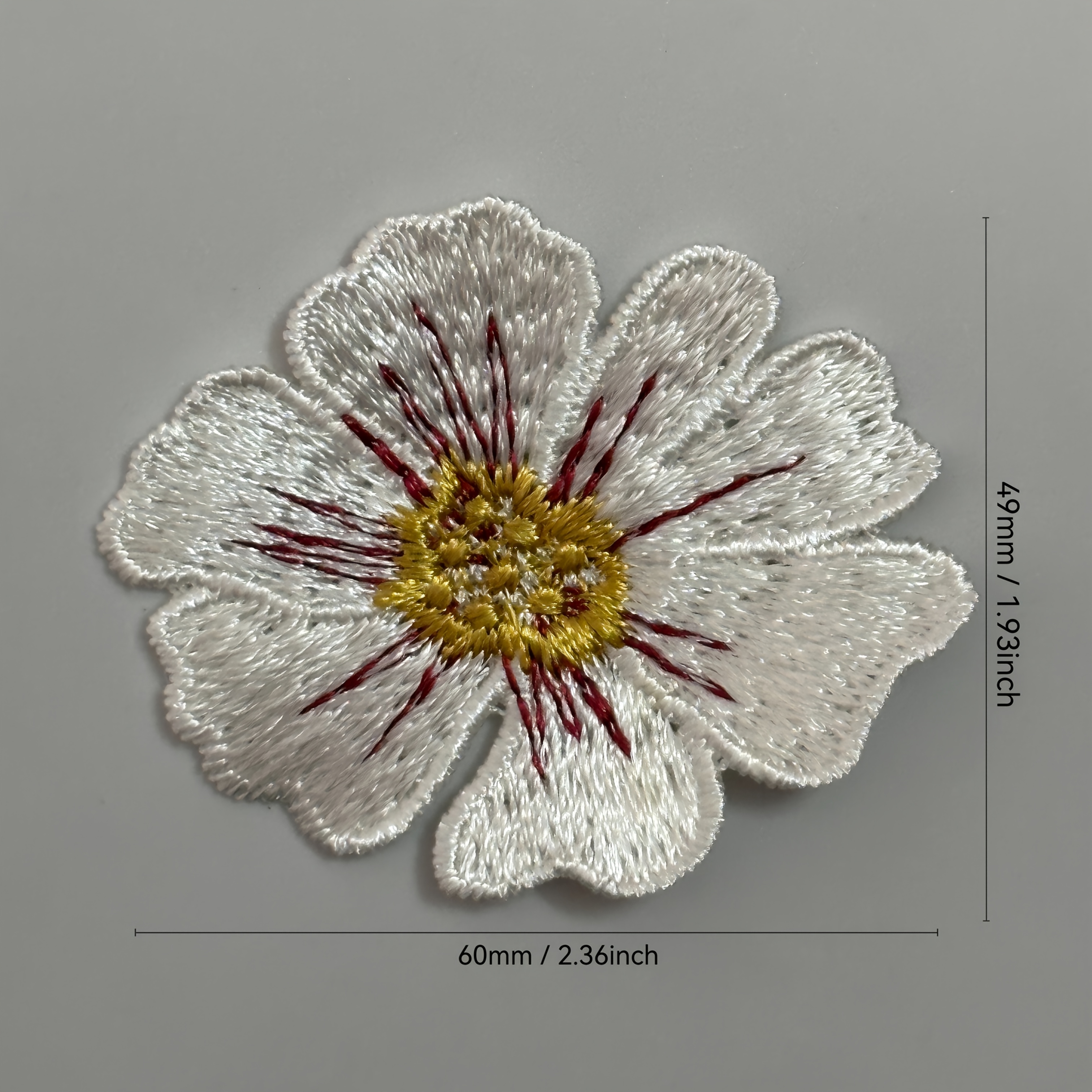 5pcs Lace Embroidered Patches for Clothing