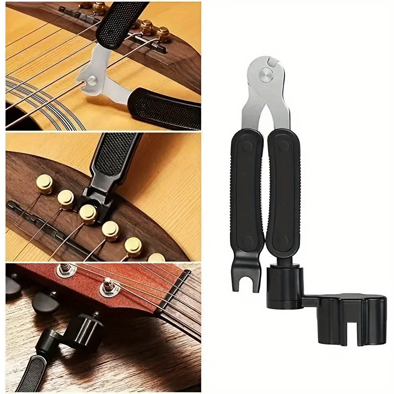 66-Piece Guitar Accessories Kit - Strings, Capo, Tuner, Picks & Tools For Beginners