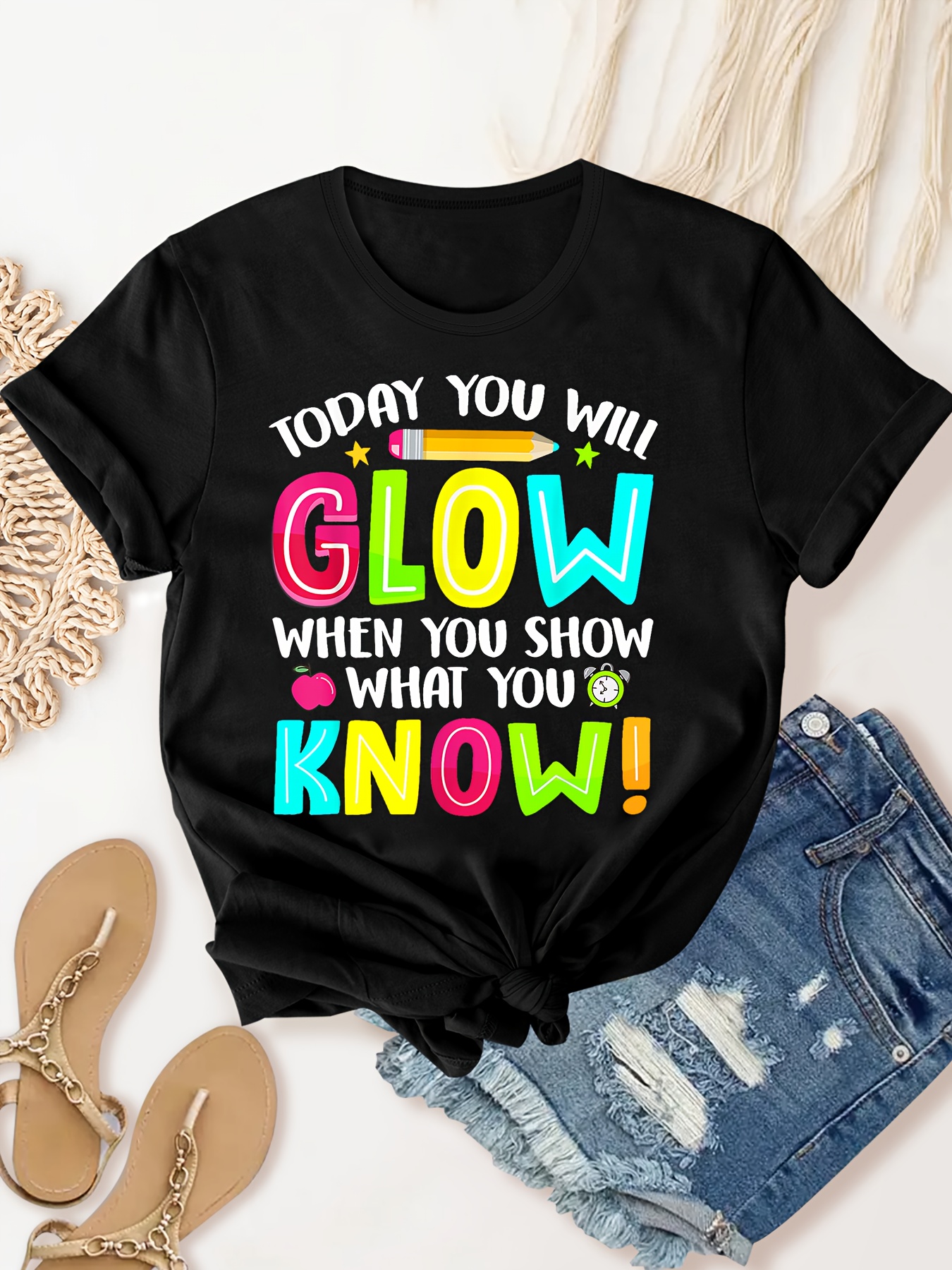 glow in dark clothing sold on Temu United States