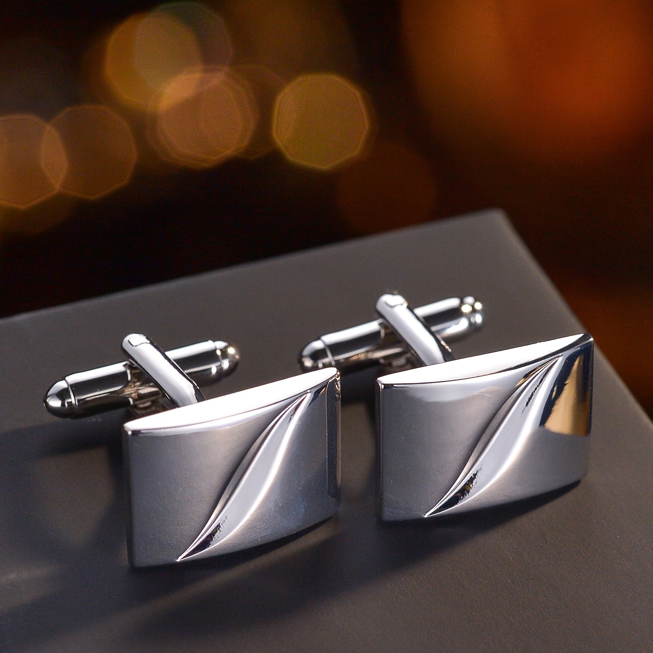 

Men's Business Cufflinks Set, Fashionable Shirt Accessories, Sleeve Studs, Party Banquet Suit Accessories