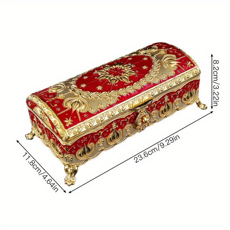 European-Style Retro Jewelry Box, Wedding Gift