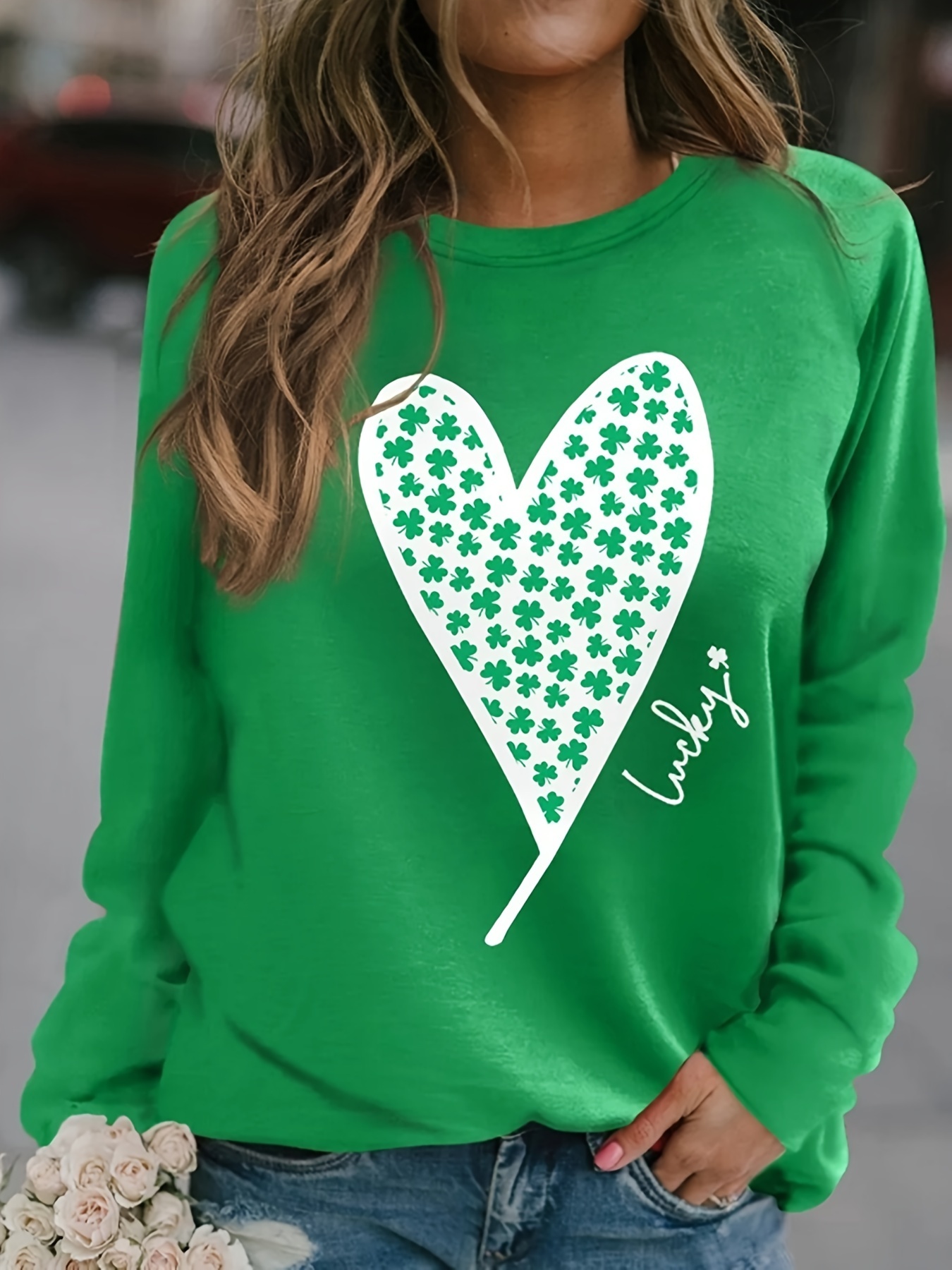Lucky Brand Heart-Print T-Shirt, women's clothing