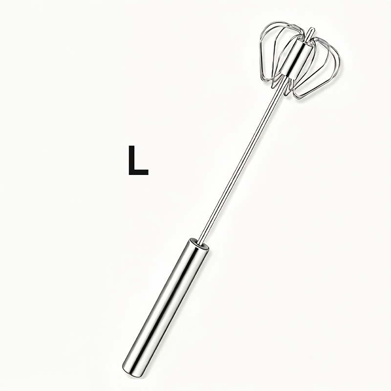 Hand-Push Egg Beater for Home Mixing and Blending