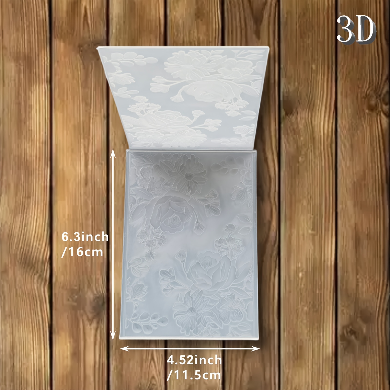 E-shop Eine Doppelsensation: 3D-Blumenrelief-Vorlagen – Bastelformen aus Kunststoff, für Scrapbooking, Kartenherstellung und Geschenkanhänger