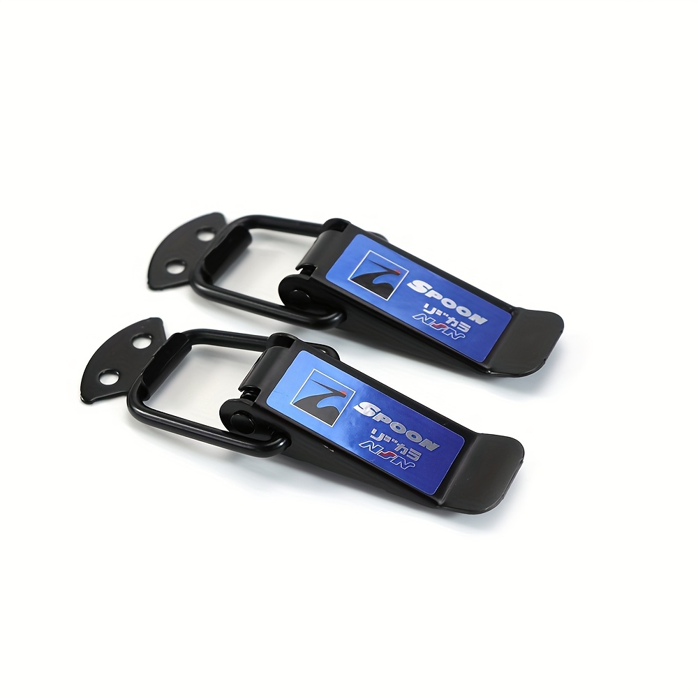 TEMU 2 Bumper Retaining Clips And Pull Hooks - Durable Automotive Body Fasteners, Fitted For Vehicle Repair Accessories