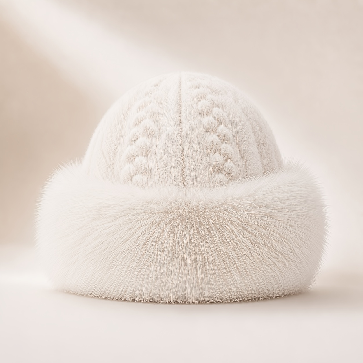 TEMU 1 Unisex Autumn/winter Outdoor Cold-proof And Warm Hat, Versatile Plush Thickened Brimless Beanie, Windproof Ear-protection Casual Hat