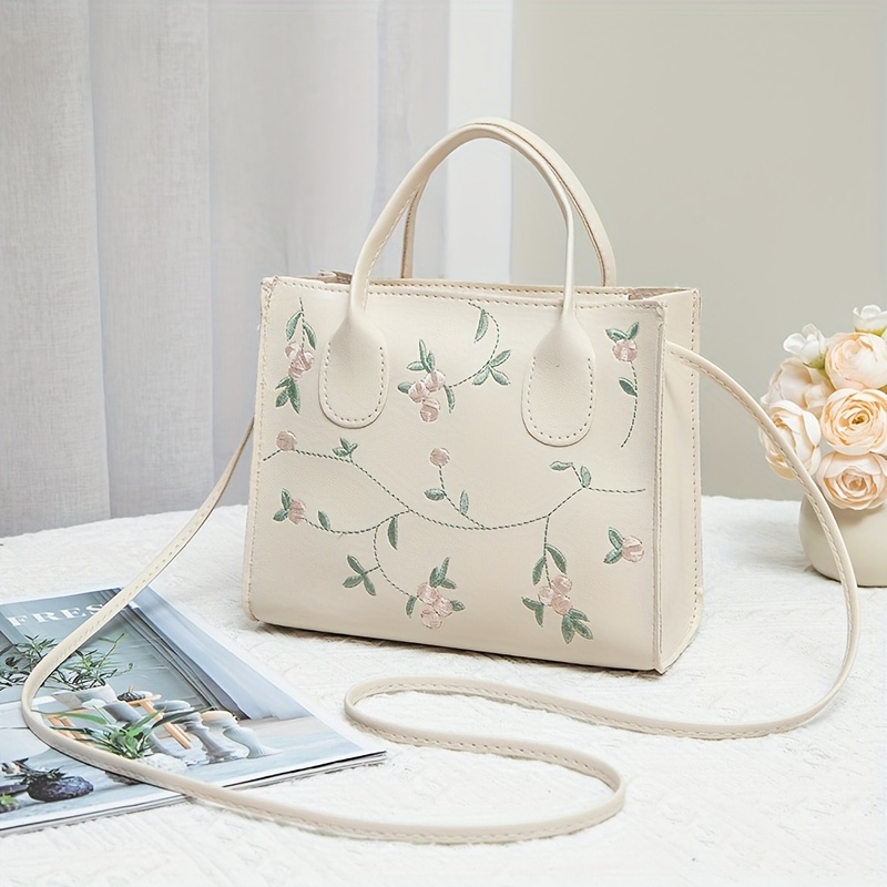 Women's Small Handbag, Holiday Simple White Bag, Exquisite Small Bag, Sweet And Cute Cosmetic Pouch Handbag