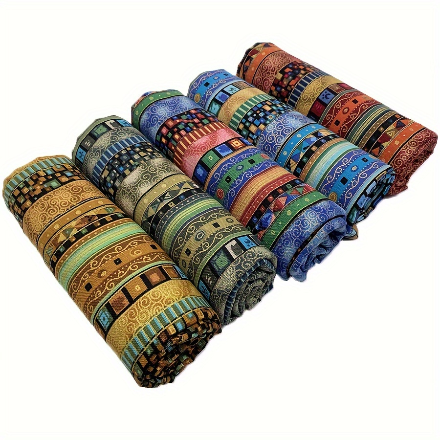 

1pc 50x145cm African Colored Printing Fabrics Ethnic Style Pattern Cotton Fabric Women Dress For Sewing Drawstring Bag Fabric