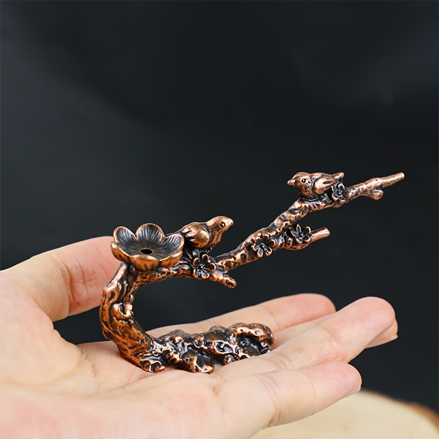 E-shop Tägliches Zen Räuchergefäß Ornament - Kreativer japanischer auf Pflaumenzweig Halter Räuchergefäß Räuchergefäß Rückfluss Räucherteller - Zen