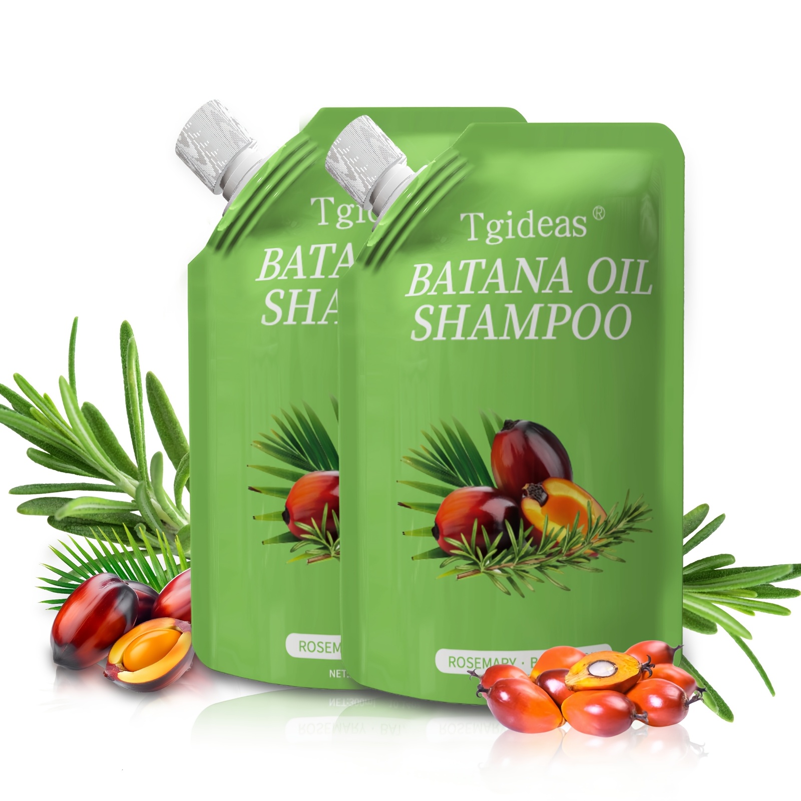 TEMU Shampooing Batana Tgideas : Répare les cheveux /abîmés et donne aux cheveux fins un plus épais et plus volumineux. Produit de soin capillaire