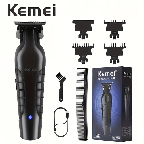 2299 mens electric professional push clipper cordless beard trimmer zero cutting for home and barber shop gift