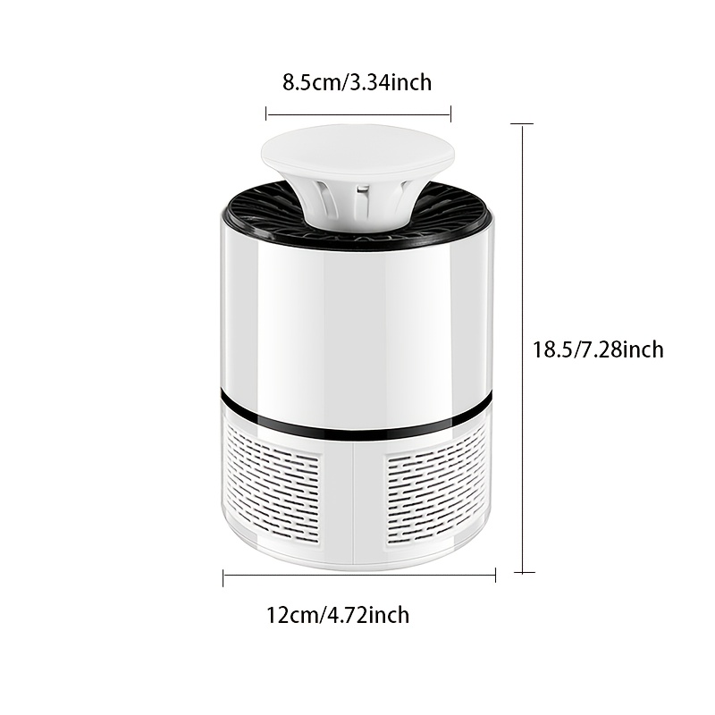 3-Pack AOCIWE Silent Mosquito Killer - USB-Powered Automatic Insect Repellent Suitable for Indoor/ Use with Blue Flame Effect, Low-Voltage Operation, Compact Bug Zapper for Bedroom, &, USB-Powered Device