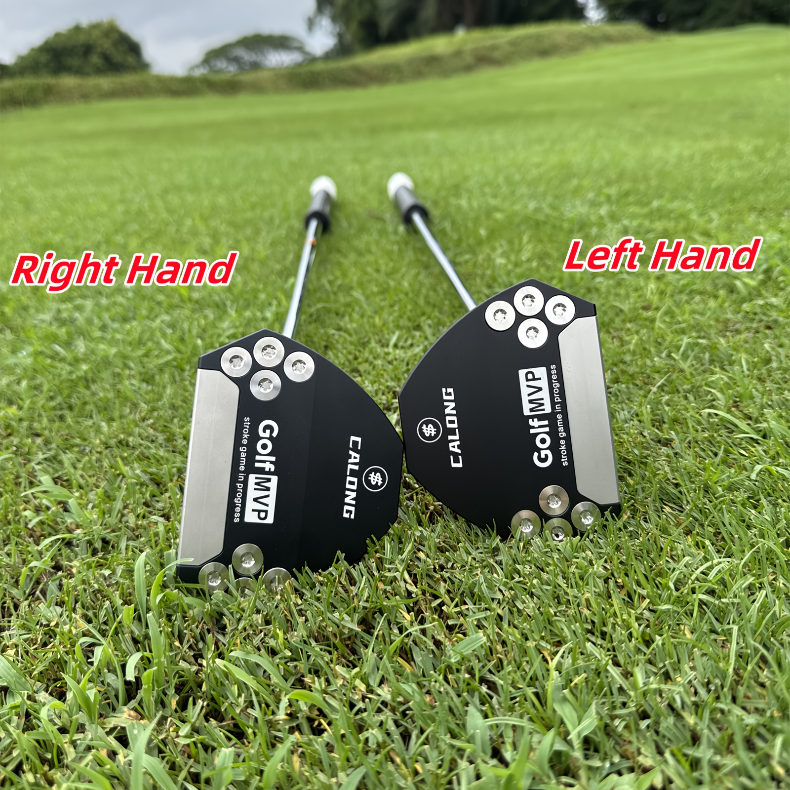 zero torque golf mvp golf putter black red golden 34 - Temu
