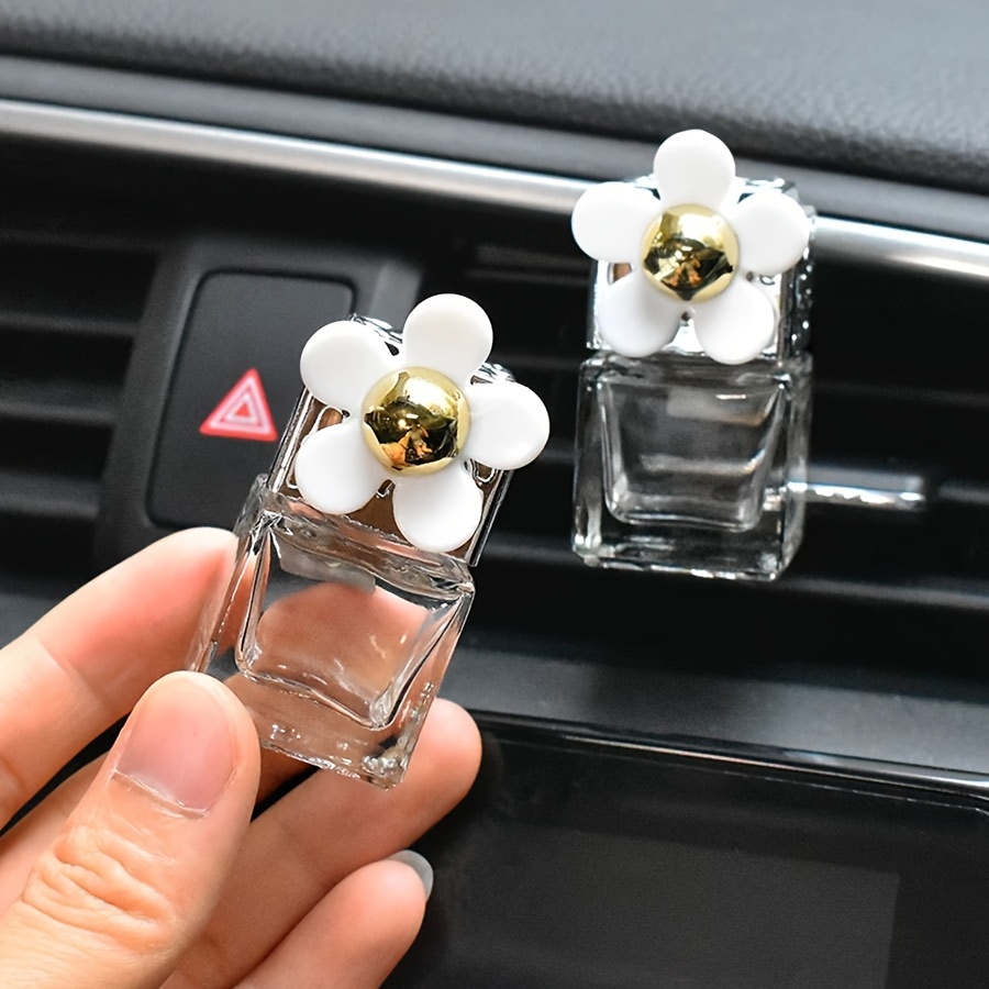 

Car Air Outlet Flower Decoration Empty Bottle Five- Flower Decoration Bottle Decorate Your Car