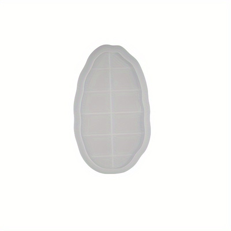 Large Oval Silicone Tray Mold Kit For Resin, Epoxy Coasters & Diy Crafts - Versatile Casting Molds For Jewelry Holder, Fruit Tray & Home Decor