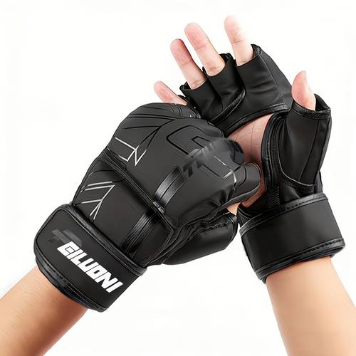 mens and womens gloves five finger punching gloves half finger boxing gloves combat gloves