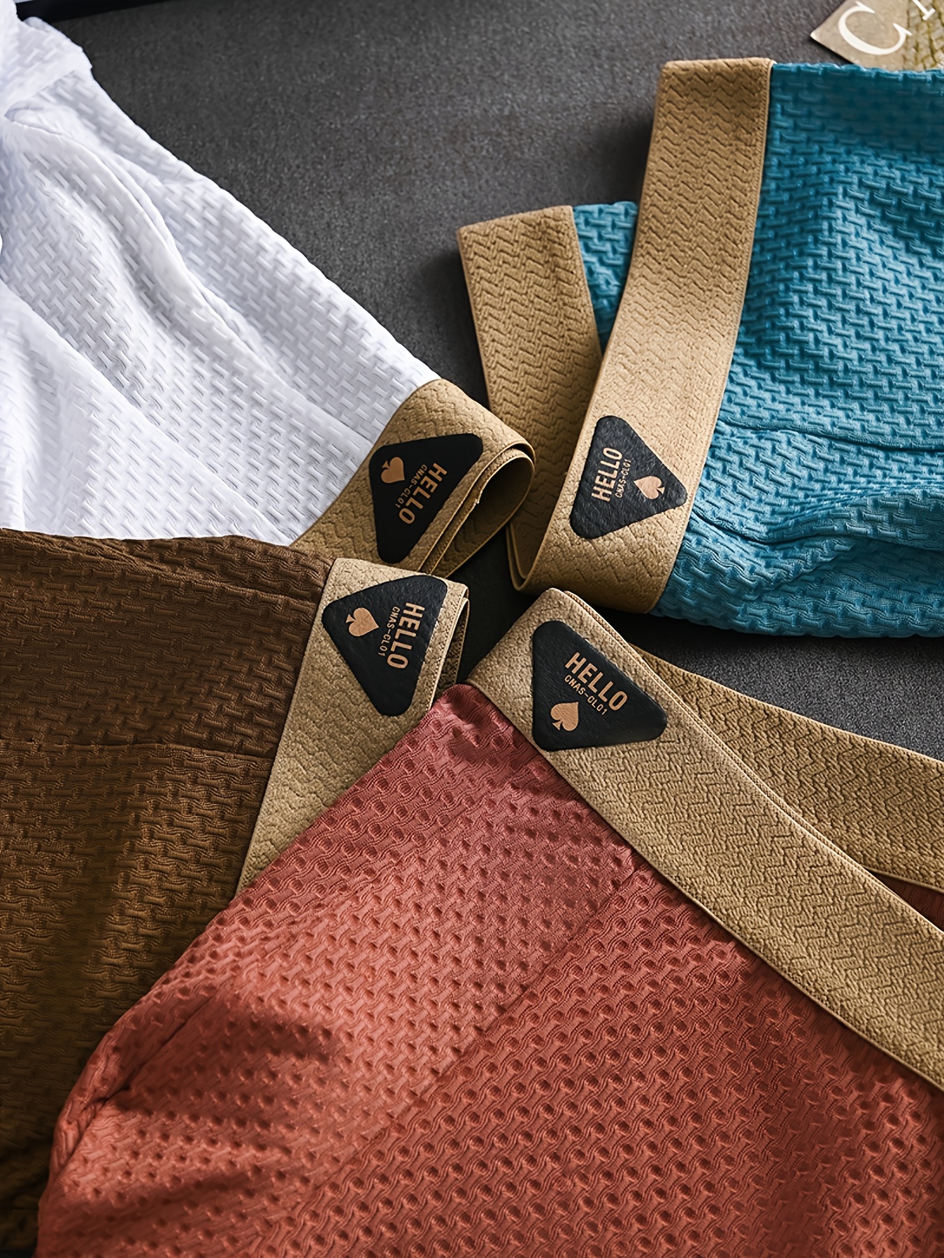 1-pacote de cuecas boxer masculinas ice   fiber sem costura -     para   as  , sem linhas visíveis, cores sólidas múltiplas ( ,  ,    ) - roupa íntima elástica e   para uso casual &  ,     e  , lavagem à mão, cuecas boxer fashion masculina 2