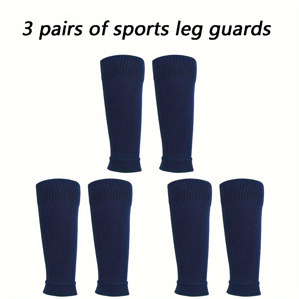 TEMU 3 Pairs Sports Leg Cover Calf Socks Pressure Socks Compression Socks Professional Men's And Women's Jump Rope Leg