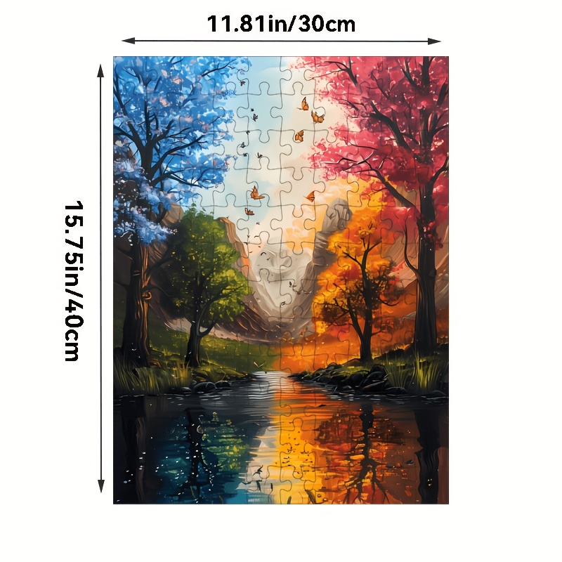 Four Seasons Tree of Life Jigsaw Puzzle