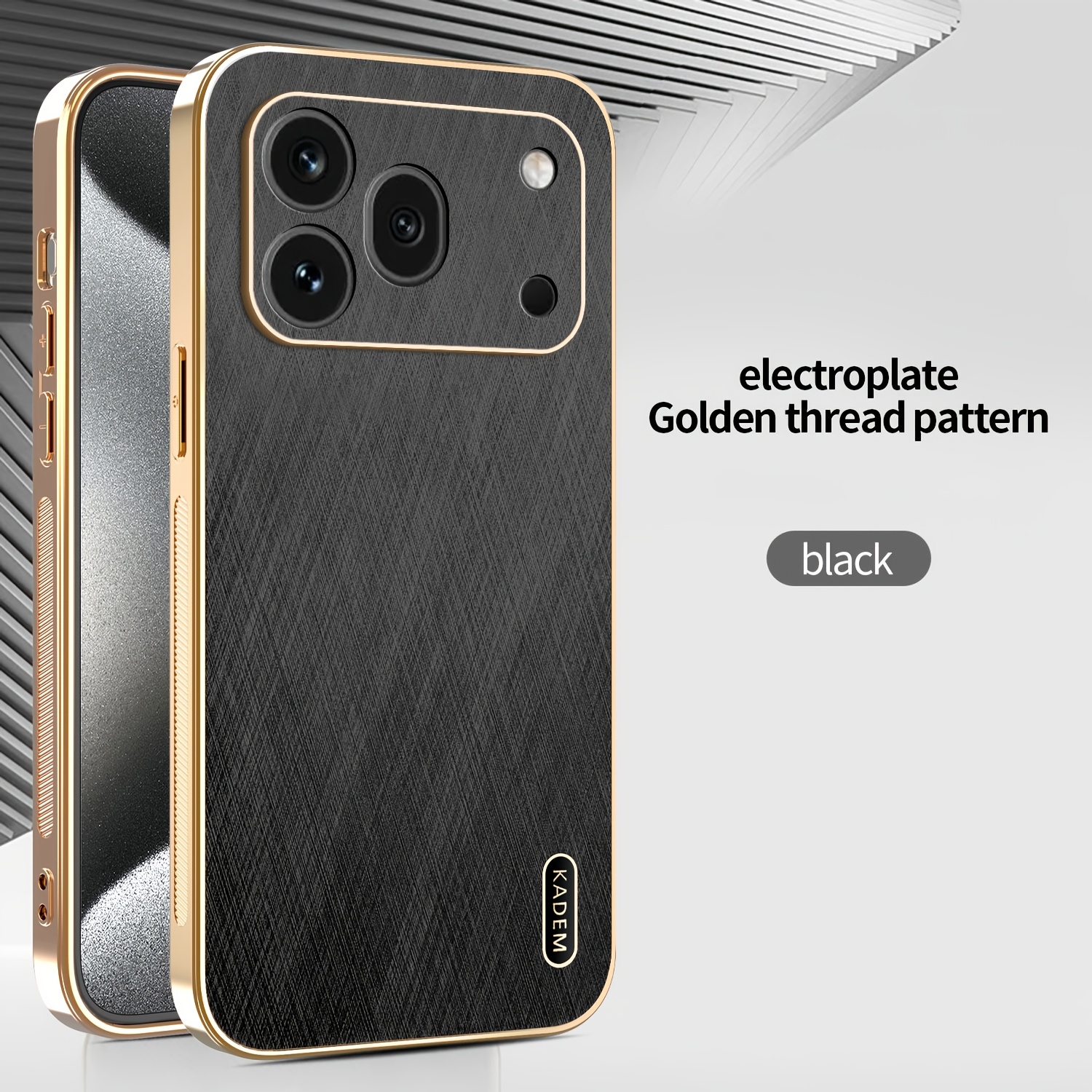 TEMU Phone Case: Suitable For Huawei Honor 600/honor 600 Pro, A Stylish, Luxurious, And Minimalist Texture -wrapped Phone Case. Honor Business Model