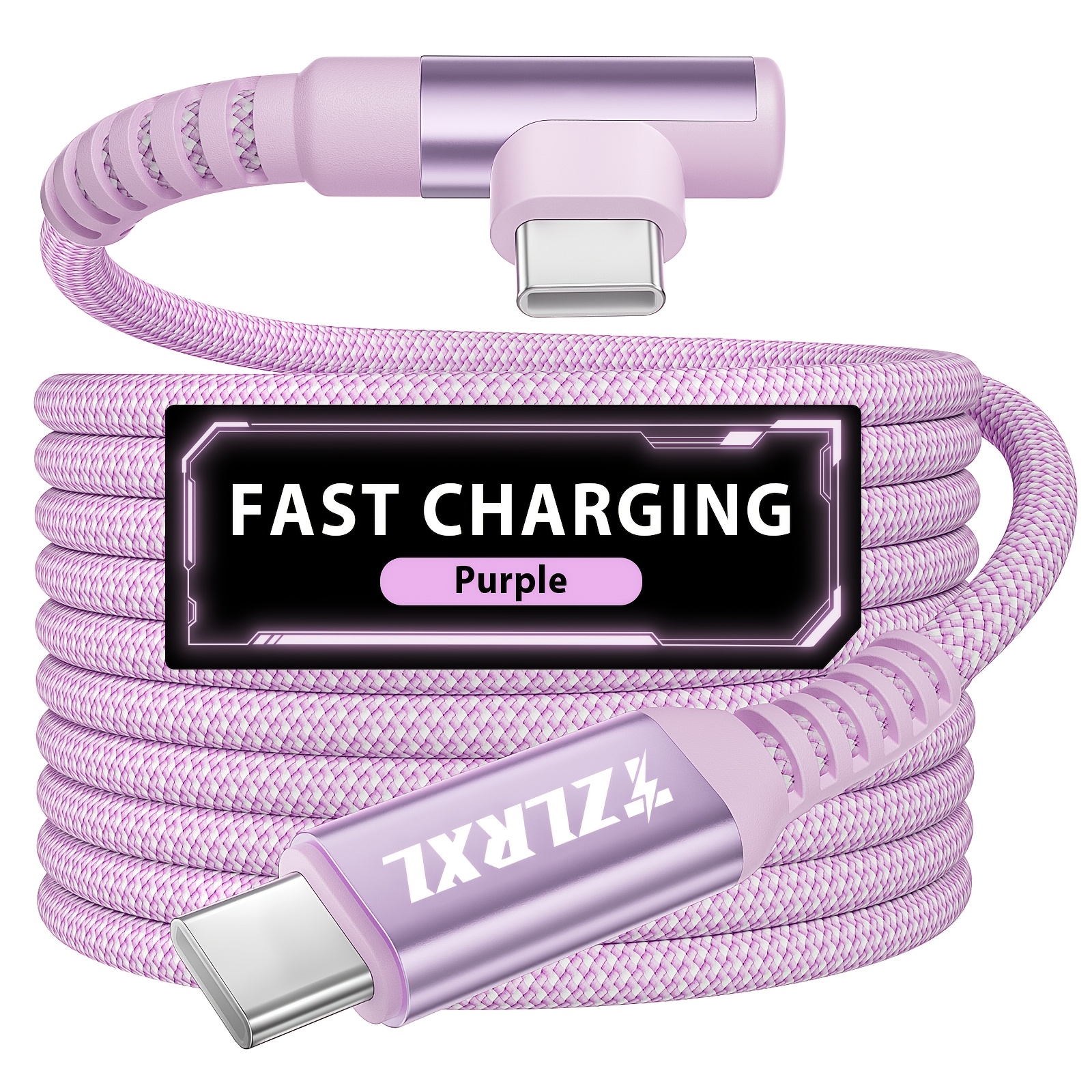 Type-c Charging Cable 90-degree Elbow Fast Charging Cable, Data Transmission, Type C Interface Data Cable, Suitable For , For Iphone 17/16/15, For Macbook/ipad