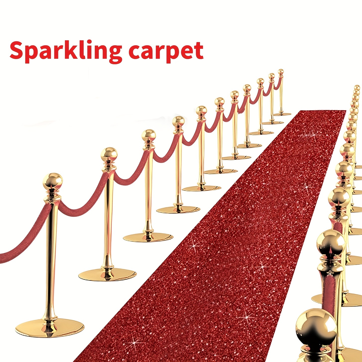Alfombra roja de 3 x 33 pies para fiesta, alfombra roja de boda, decoración  de fiesta de Hollywood, alfombra roja, alfombra roja, camino de pasillo