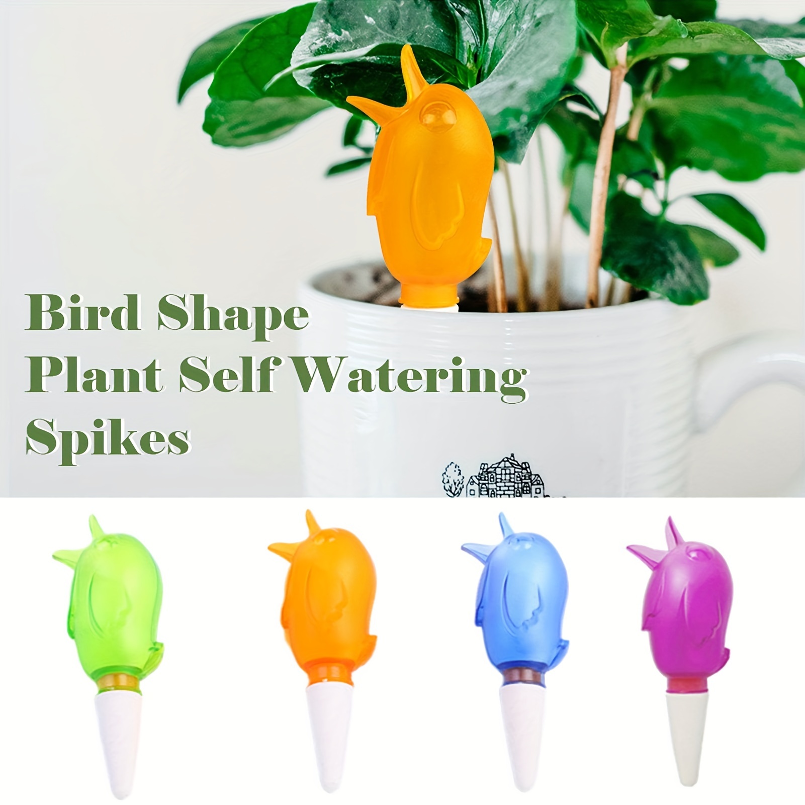 

8pcs -shaped -watering - Watering For & , Irrigation Thread Compatibility, No Battery Needed, Plastic