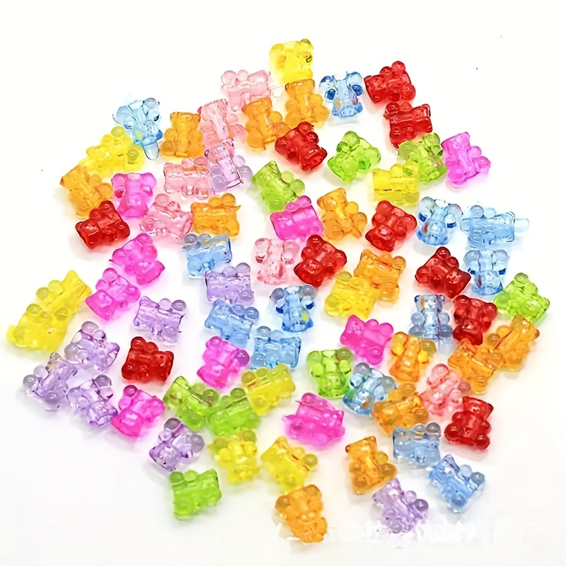 

200pcs Bear Set, Assorted , , Making Kit For Necklaces, Bracelets, And