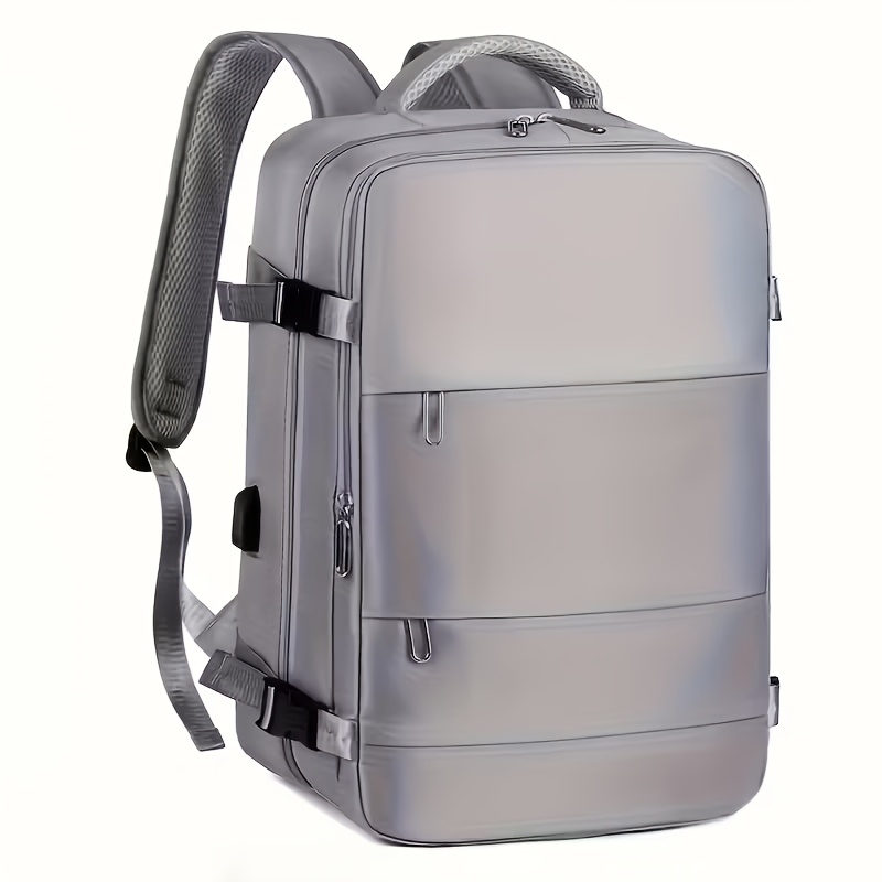   travel backpack unisex large capacity casual backpack stylish and versatile multi compartment laptop bag mens business travel backpack outdoor portable multifunctional multi   commuting backpack