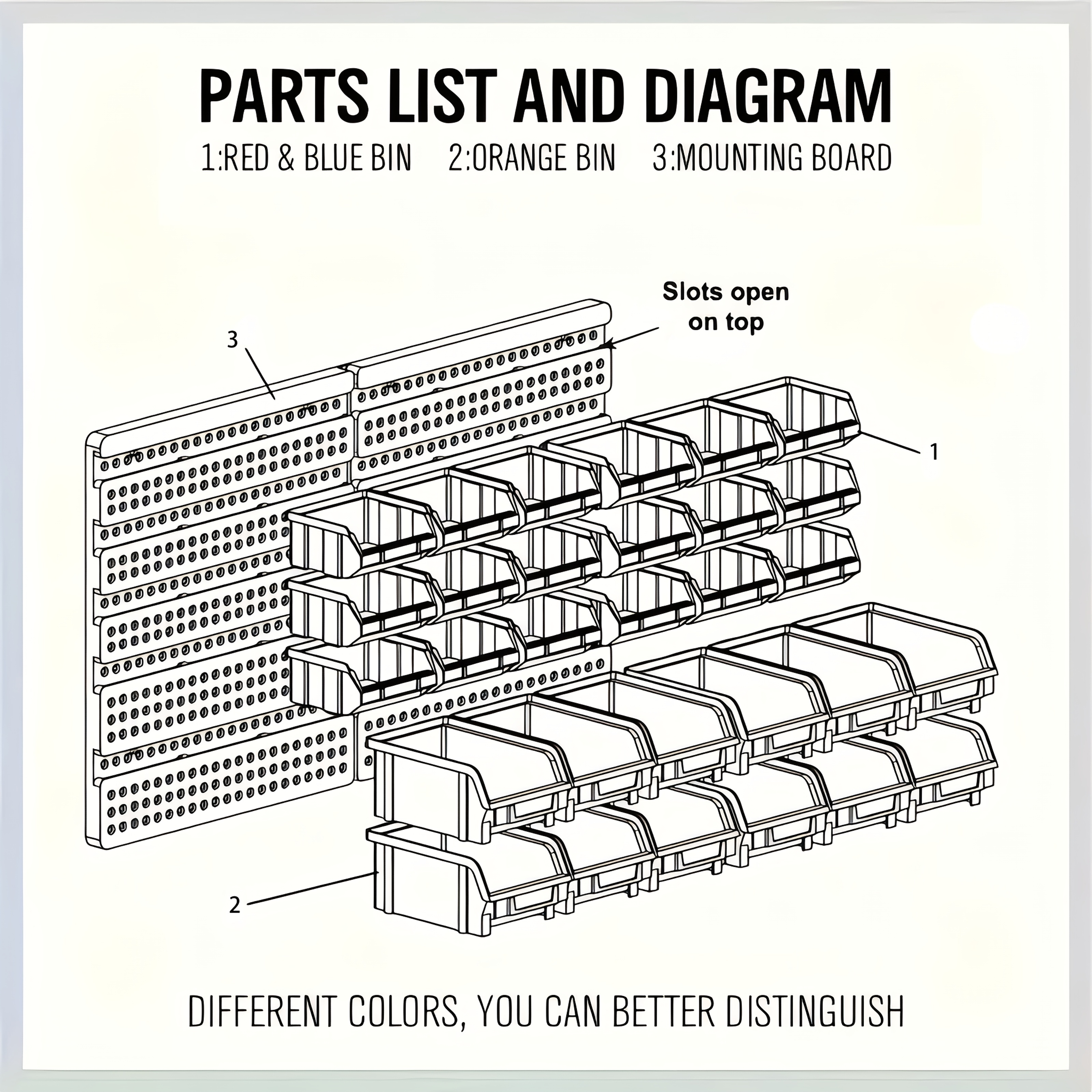 Wall-Mounted Storage Rack System - Image 9
