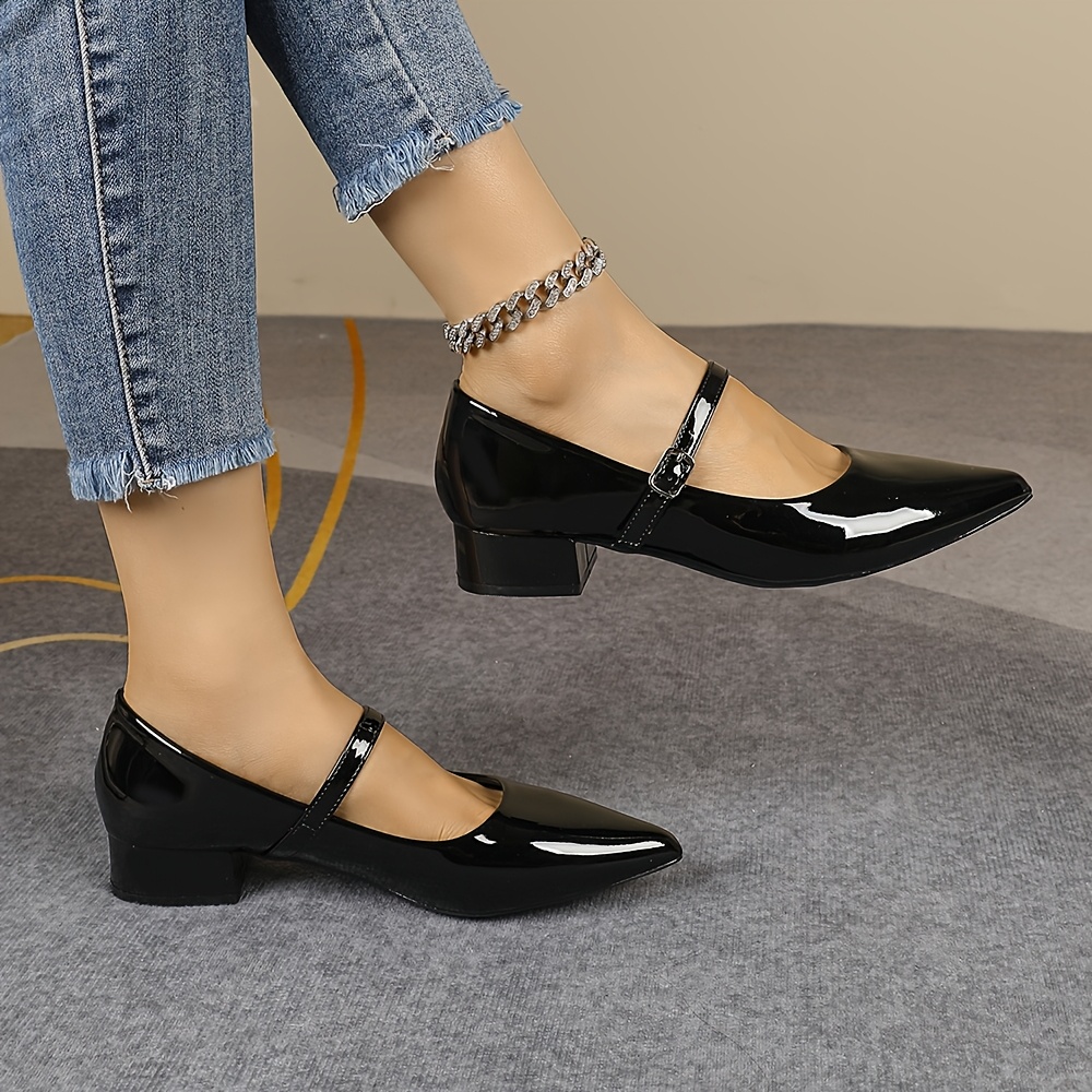 Low Heel Womens Black Work Shoes Comfortable Heels 18 Pairs Comfortable  Womens Shoes Work, Walking Non