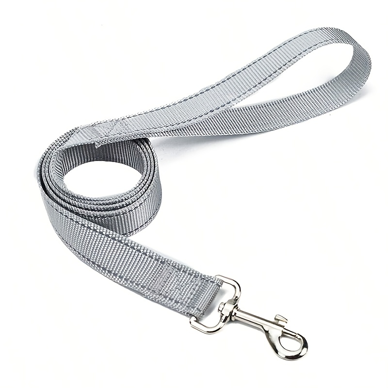 TEMU Dog Leash Reflective Heavy Duty Leashes For Medium Large Dogs Walking, Black, Grey, Blue, Without Battery