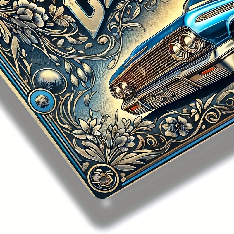1pc placa de lata retro chicano lowrider de parede - Temu Brazil