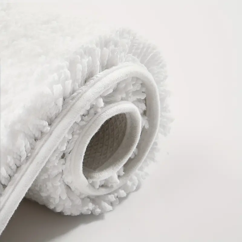 3pcs absorbent bath mat soft tufted plush bathroom rugs non slip bath mats for bathroom absorbent shaggy indoor door mat premium bath rugs Product details 5
