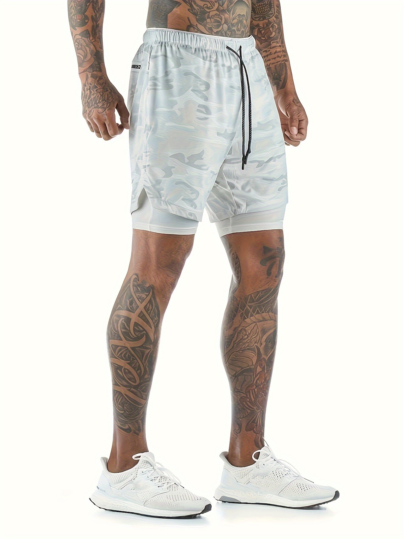 Men'S Casual Running Shorts That Are Quick-Drying, Breathable, And Suitable for Fitness And Basketball