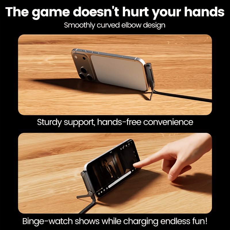 Image of Xni 2026 New 240w 2-in-1 Fast Charging Foldable Phone, Supports Data Cable, Type-c To C Dual Head, Suitable For Gaming, Office, And Automotive Use