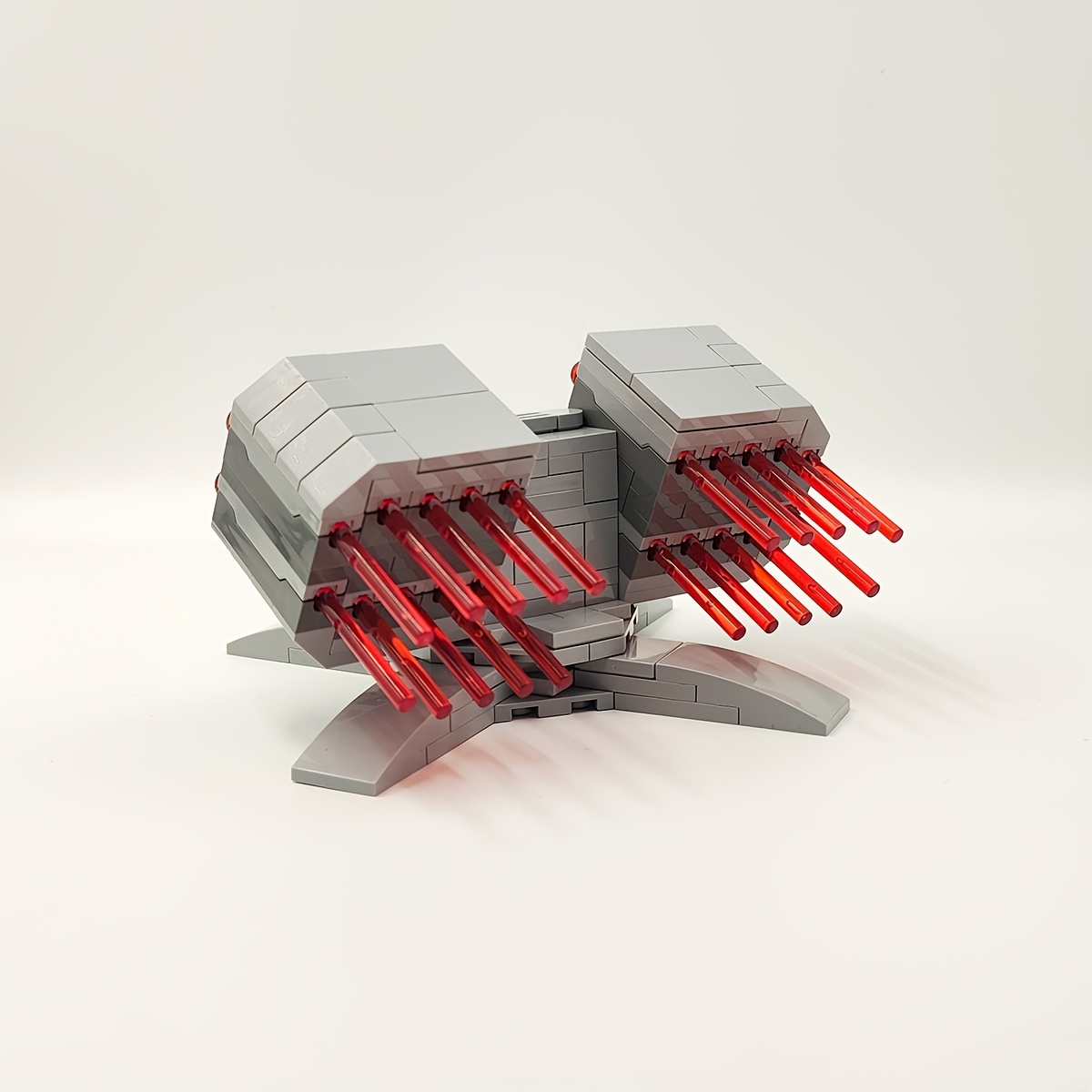 166pcs Building Blocks Missile Launch Pad MOC Model