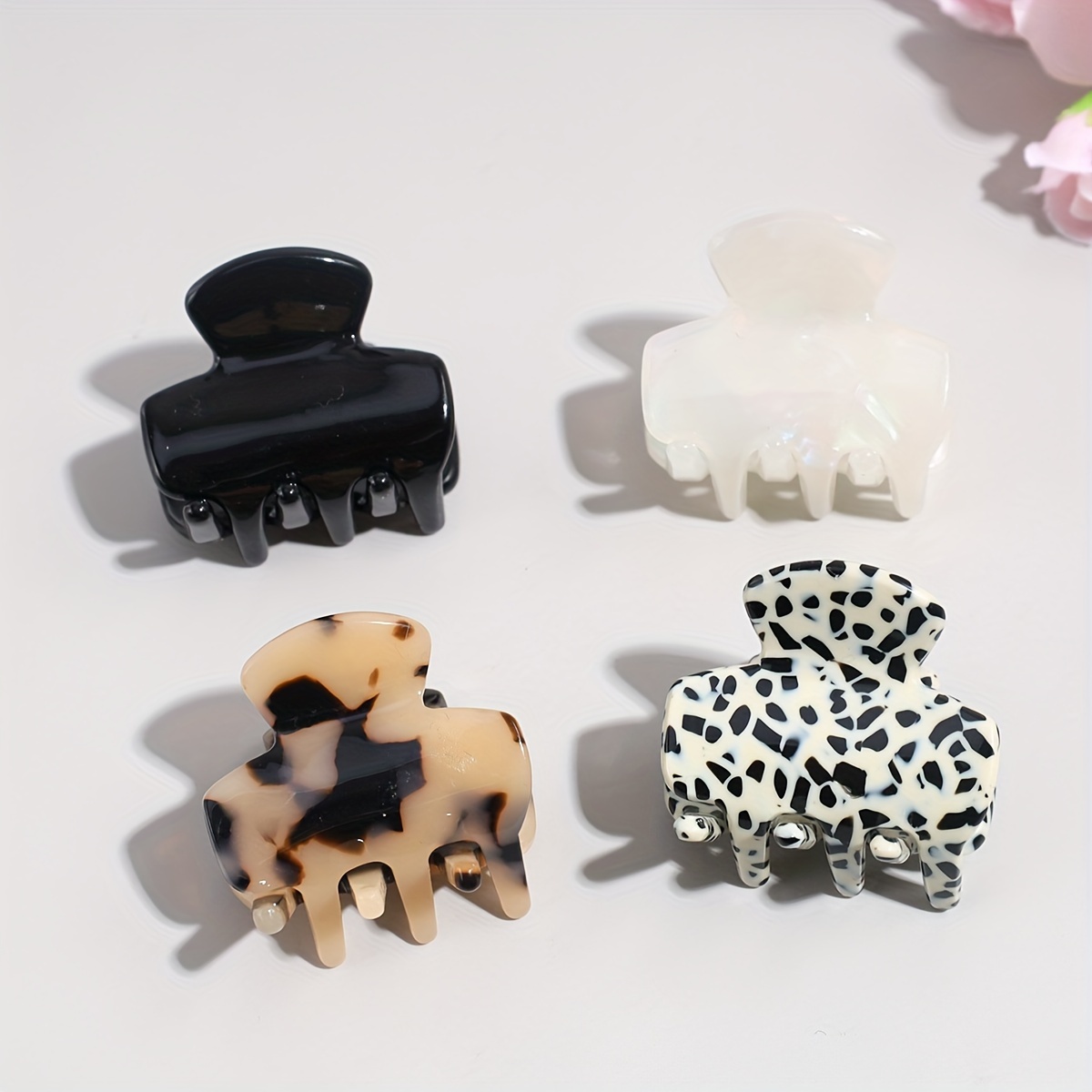 Clips With Square Bangs Cute Little French Clip Half Tied Hair Side Clips