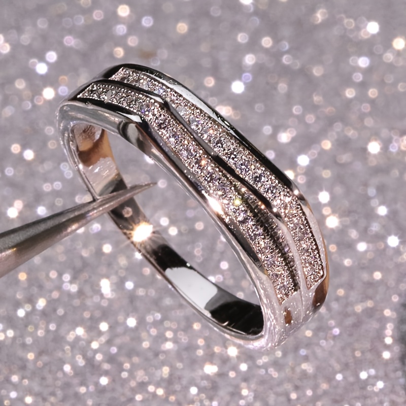 Geometric Design Women's Open Ring for Daily Wear