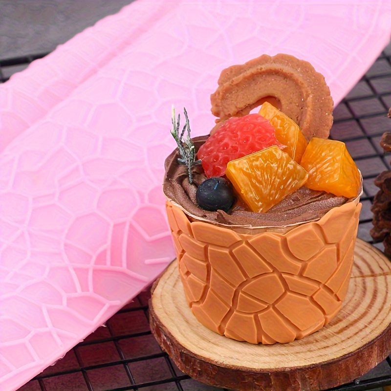 Silicone Lace Mat for Cake Decorating, 1pc Textured Fondant Impression Pad  Lace Mold, Embossing Art Tool for Pad, Versatile Bak