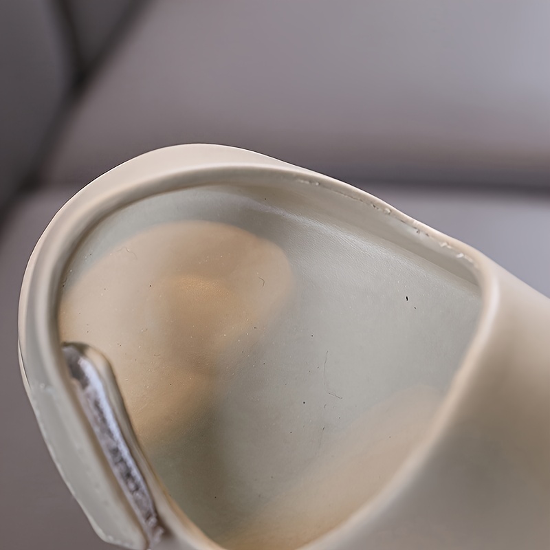 Solid Color Unisex Children's Slip-On Slippers - EVA Material, Breathable Non-Slip Casual Walking Shoes for Boys and Girls, Suitable for Indoor and Outdoor Use - Ages 14 and Under