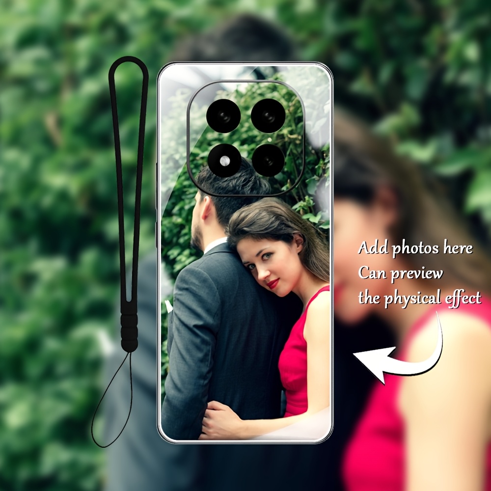 TEMU Phone Case - Personalized Mirror Full-cover Phone Case Suitable For Xiaomi Redmi 15pro/15pro /note15/4g/5g And Other Series Models, High-end And