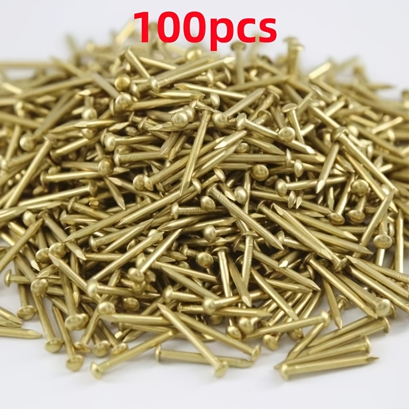 TEMU 100 Colorati Resistenti, Pollici di Lunghezza, Adatti per Cornici, Aggiunte, Fissaggi per Mobili , Ideali per Progetti di Lavorazione del Legno