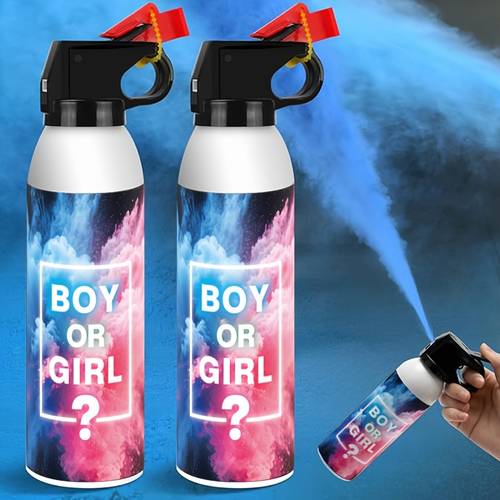 2er set, 120g gender reveal kit, gender reveal rauchbombe, gender reveal party, hochwertige gender reveal zubehör, party spray geschenk, party dekoration, für feiern, festivals und zusammenkünfte